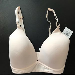 Lively Deep-V No Wire Bra soft Pink